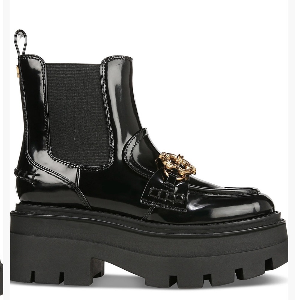 Circus by Sam Edelman Black boots with lug sole